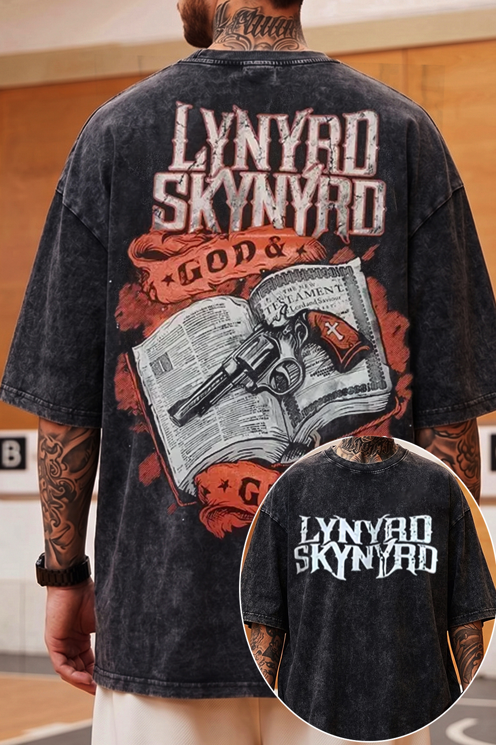 Lynyrd Skynyrd Washed Cotton Shirt