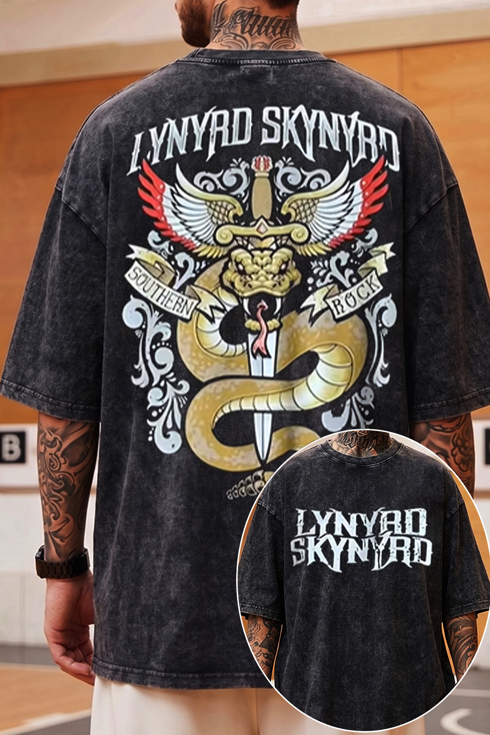 Lynyrd Skynyrd Washed Cotton T-Shirt