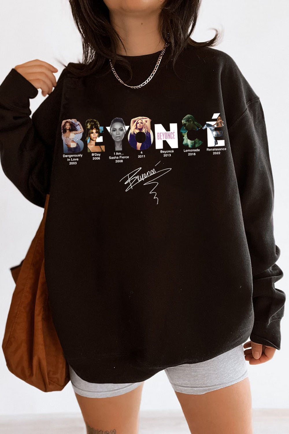 Vintage Beyonce Albums Sweatshirt