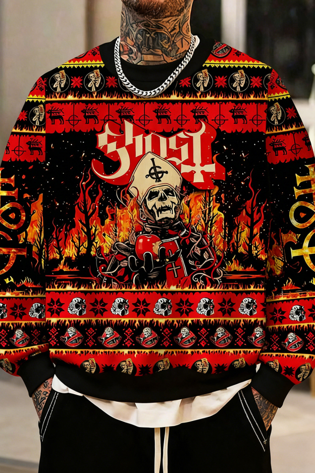 Ghost Band Inferno Ugly Sweatshirt