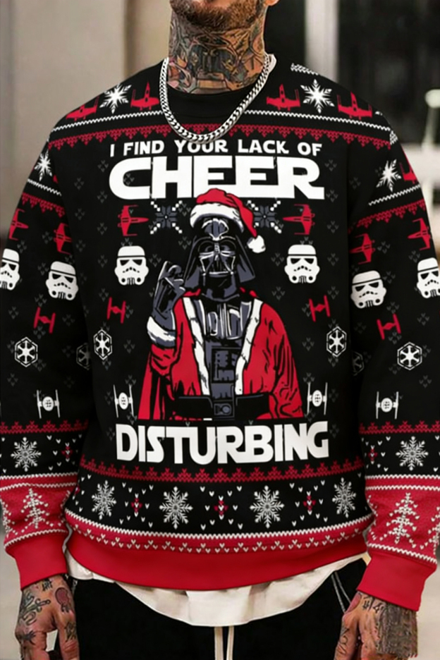 Santa Darth Vader Christmas Sweatshirt