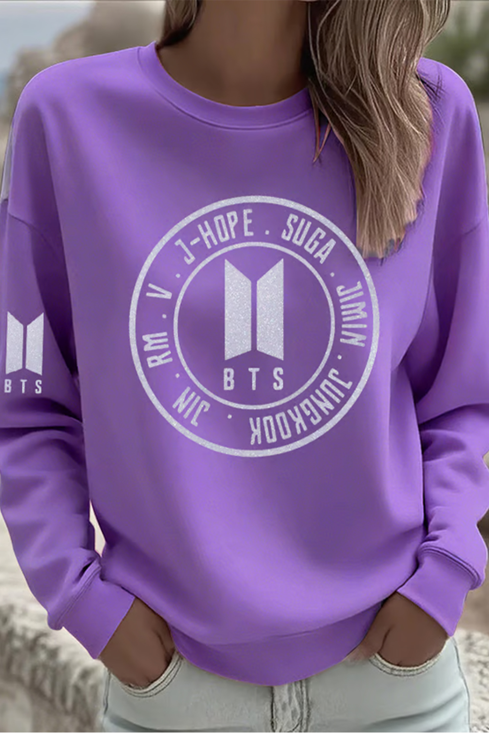 Women's BTS Back To Artistic Comfort Sweatshirt