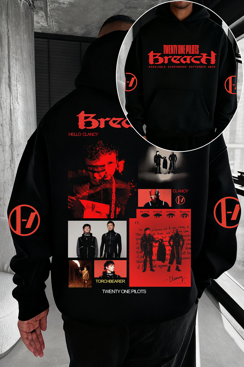 Twenty One Pilots Breach Album Hoodie