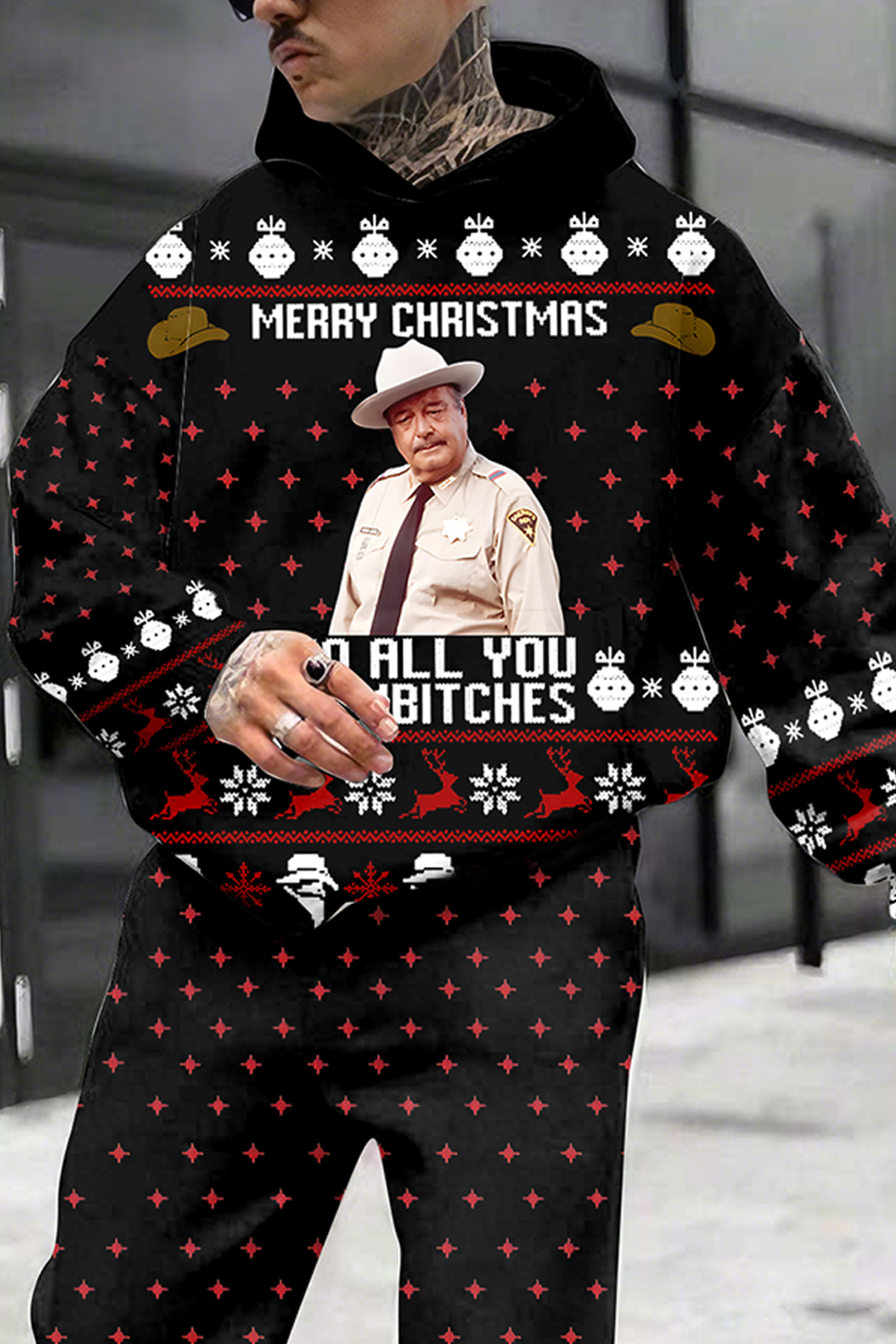 Smokey and the Bandit Ugly Hoodie & Trousers