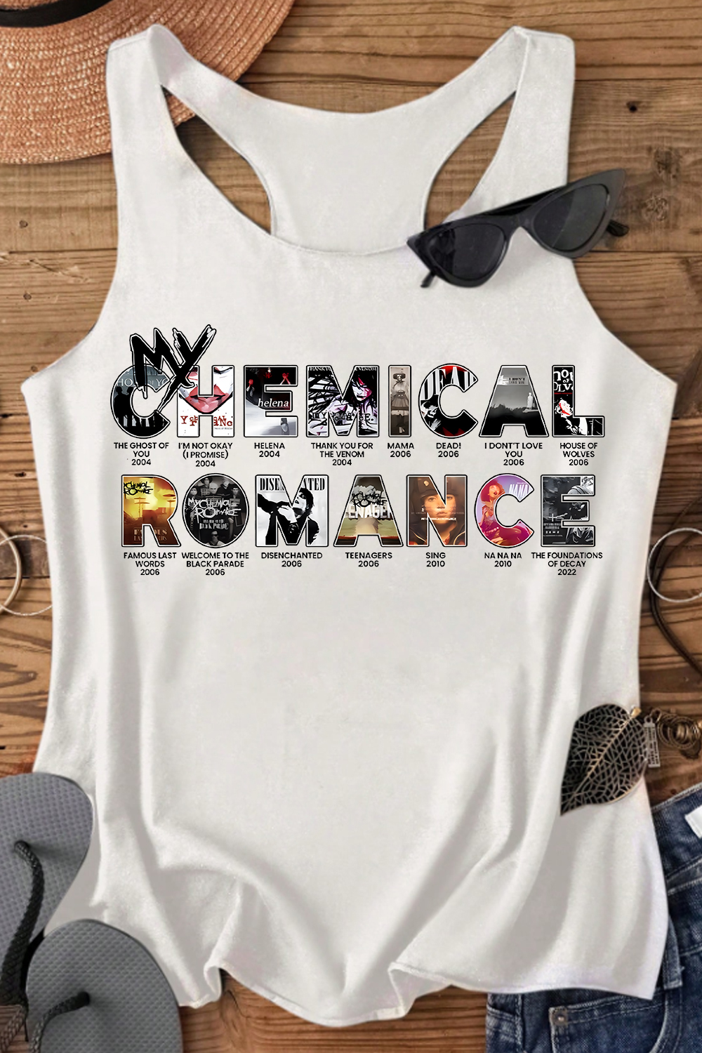 MCR concert 2025 WOMEN vest