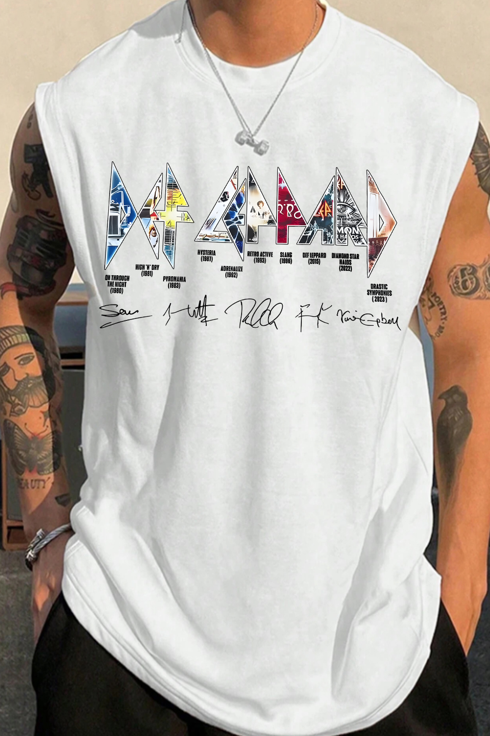 DEF LEPPARD Album Vest