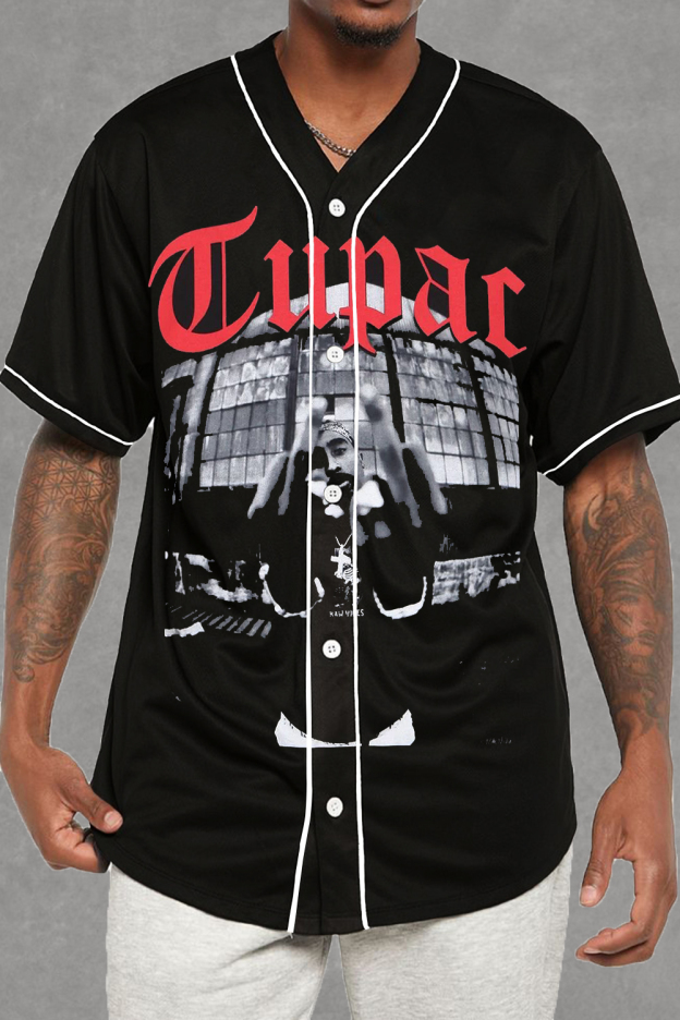 tupac Baseball Jersey