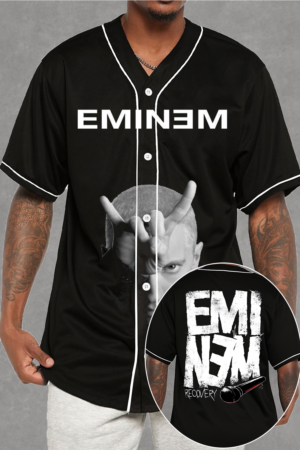EMINEM Baseball Jersey