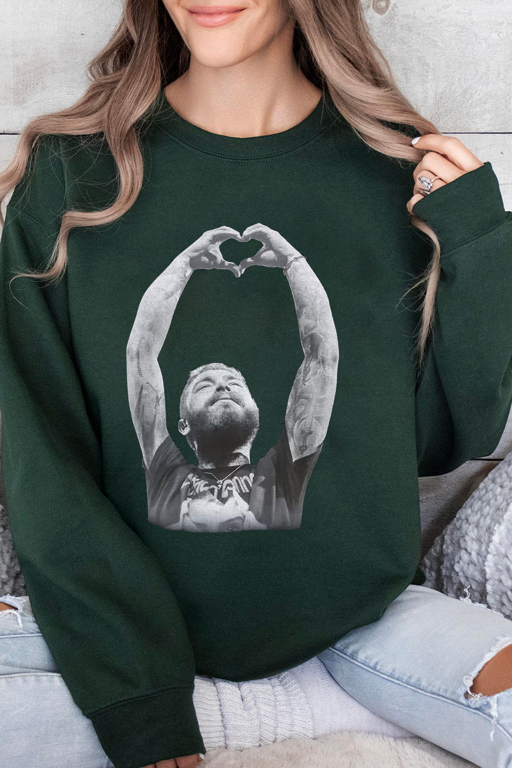 I LOVE Post Malone Women Sweatshirt