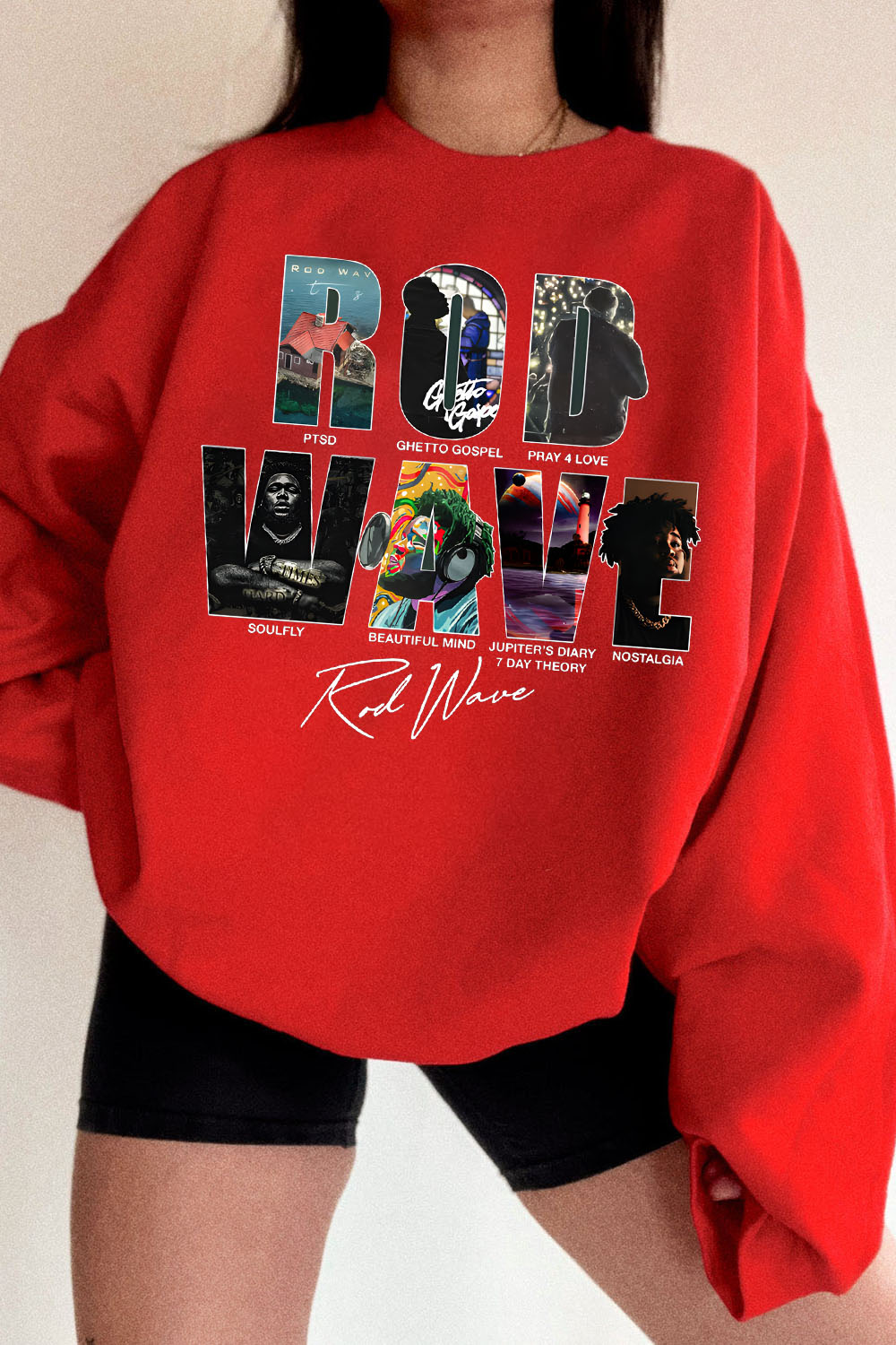 Rod Wave Words Full Album Sweatshirt