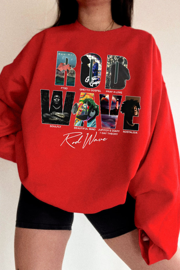 Rod Wave Words Full Album Sweatshirt