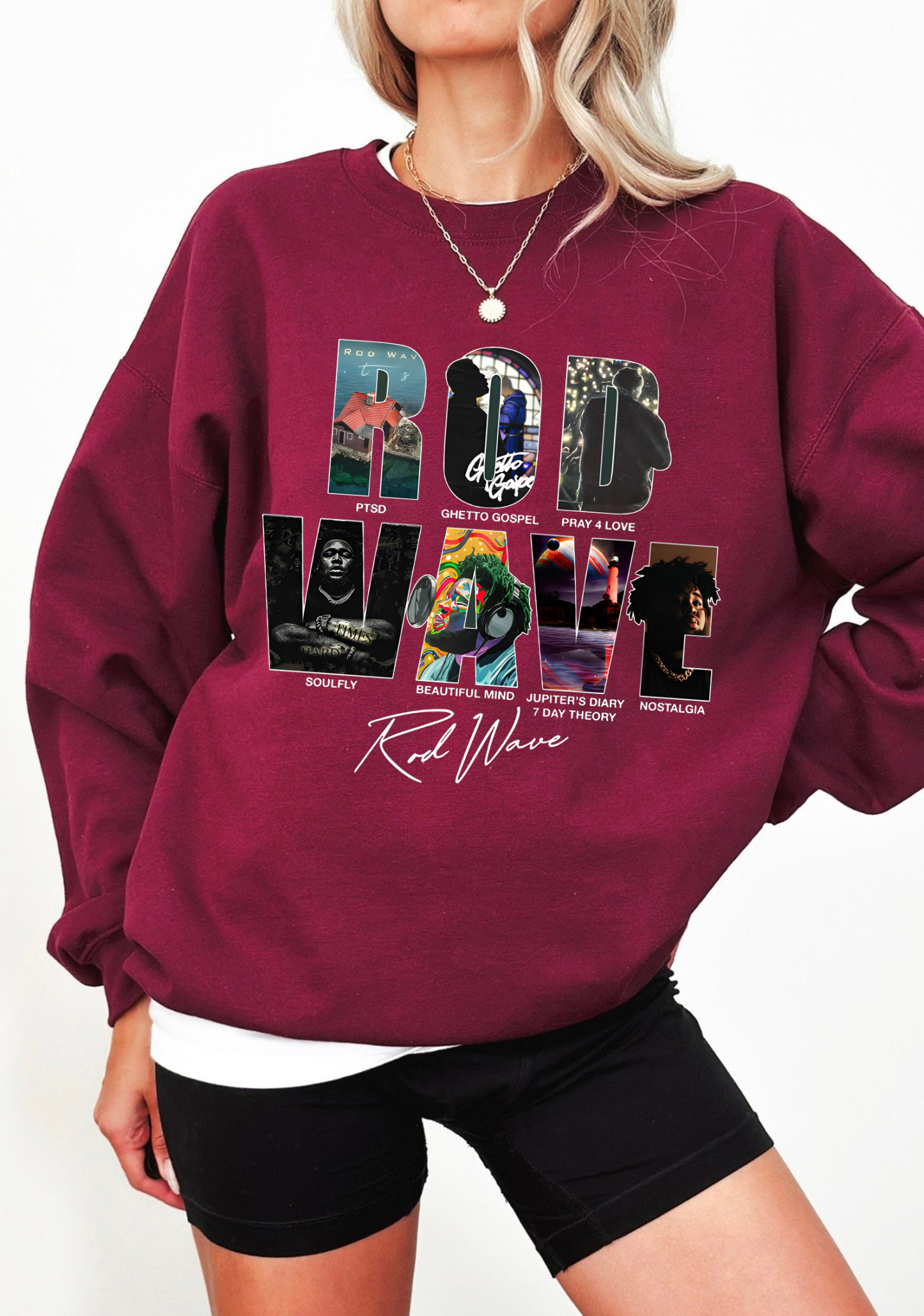 Rod Wave Words Full Album Sweatshirt