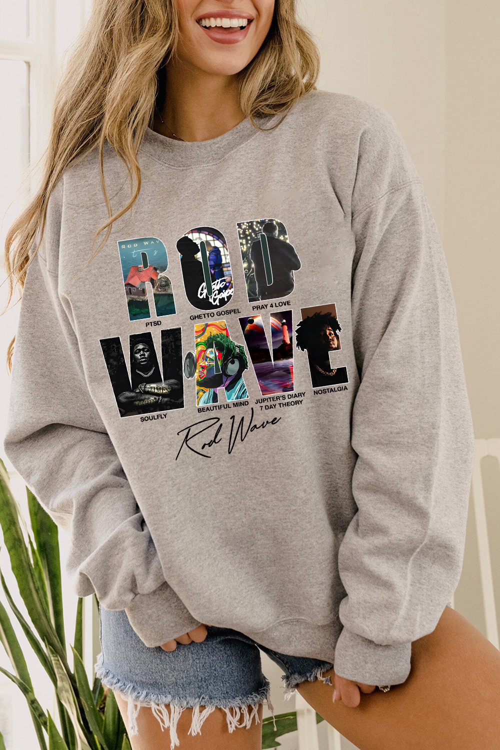 Rod Wave Words Full Album Sweatshirt