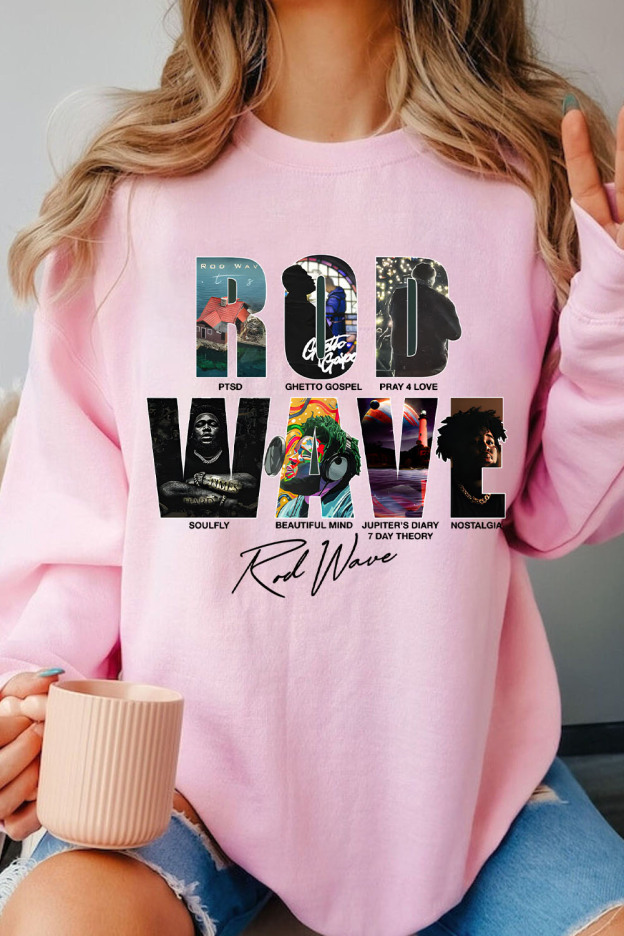 Rod Wave Words Full Album Sweatshirt