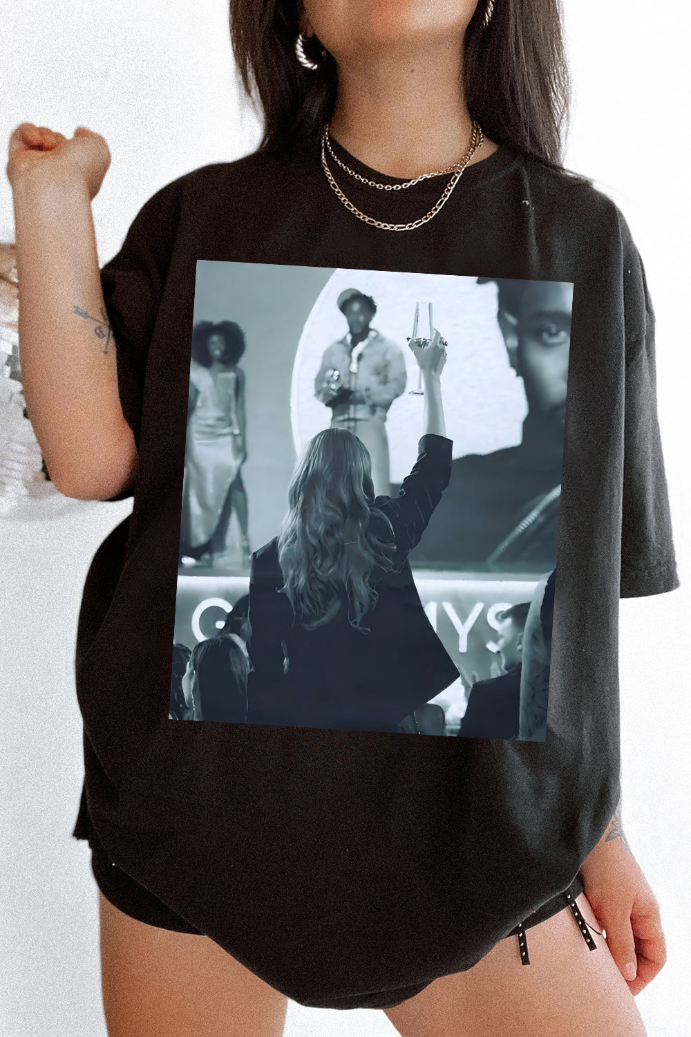 Swiftie Friends Reputation Tee For Women