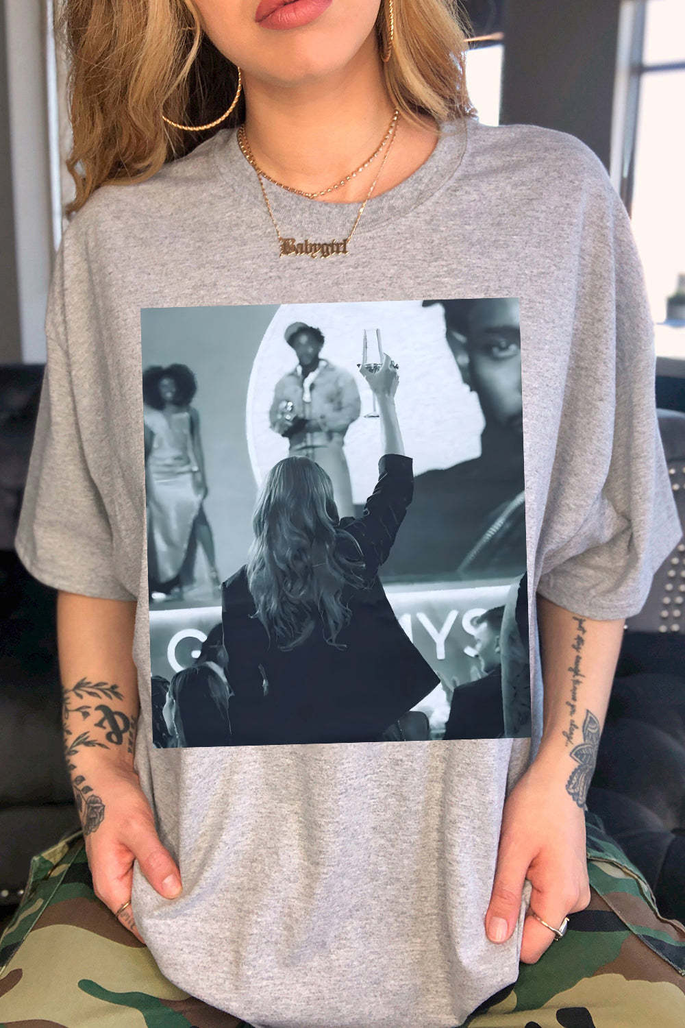 Swiftie Friends Reputation Tee For Women