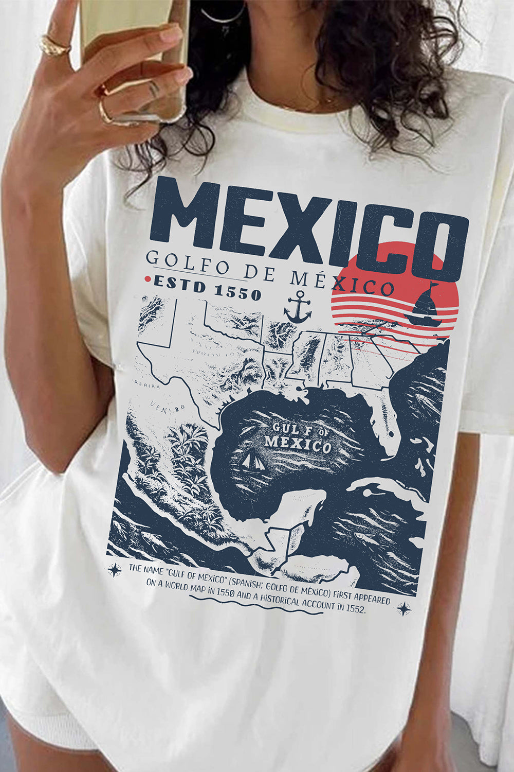 Golfo de Mxico 1550 Forever Tee For Women