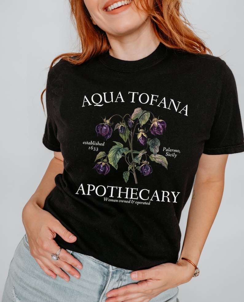 Aqua Tofana Apothecary T-Shirt