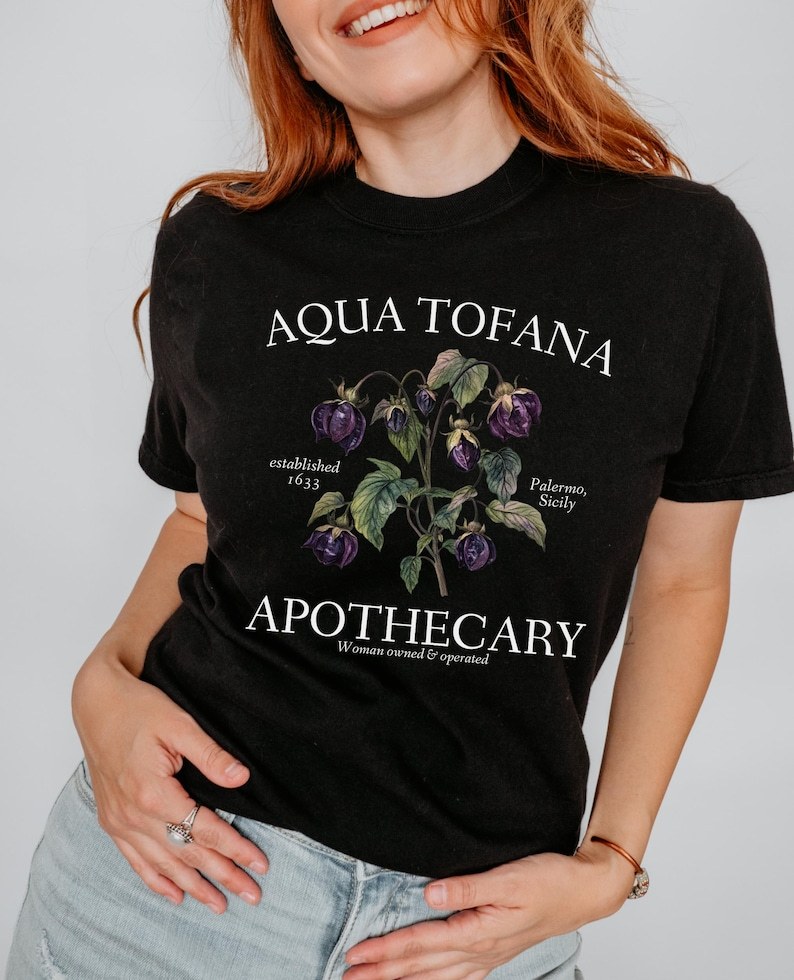 Aqua Tofana Apothecary T-Shirt