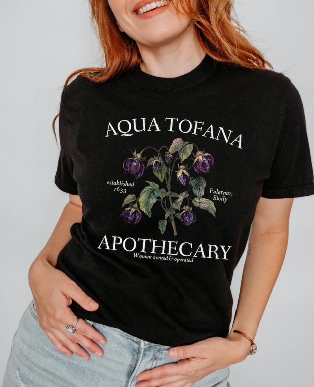 Aqua Tofana Apothecary T-Shirt