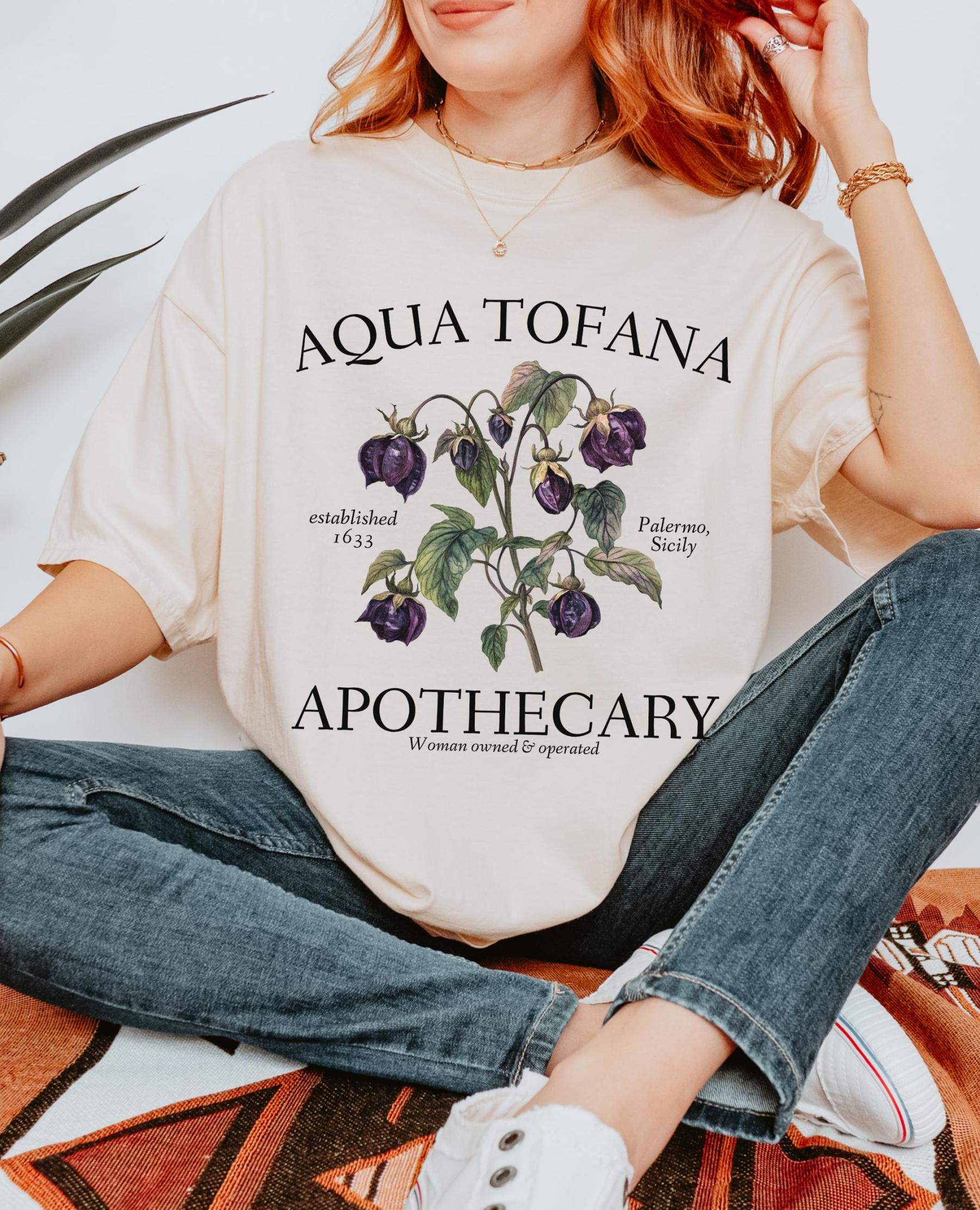 Aqua Tofana Apothecary T-Shirt