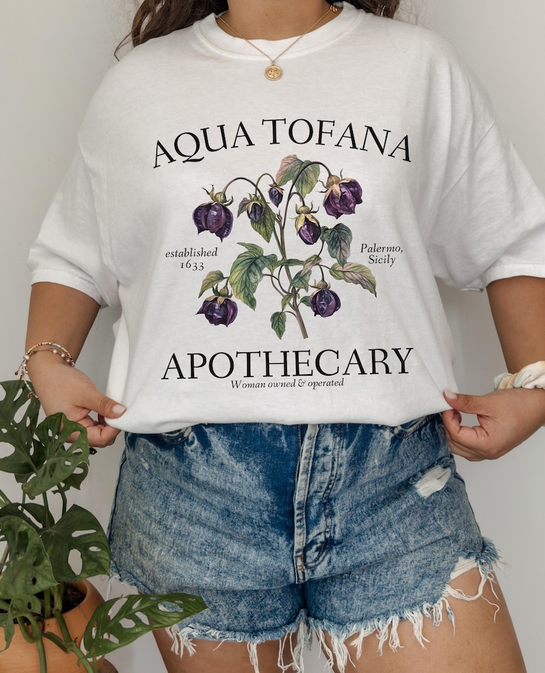 Aqua Tofana Apothecary T-Shirt