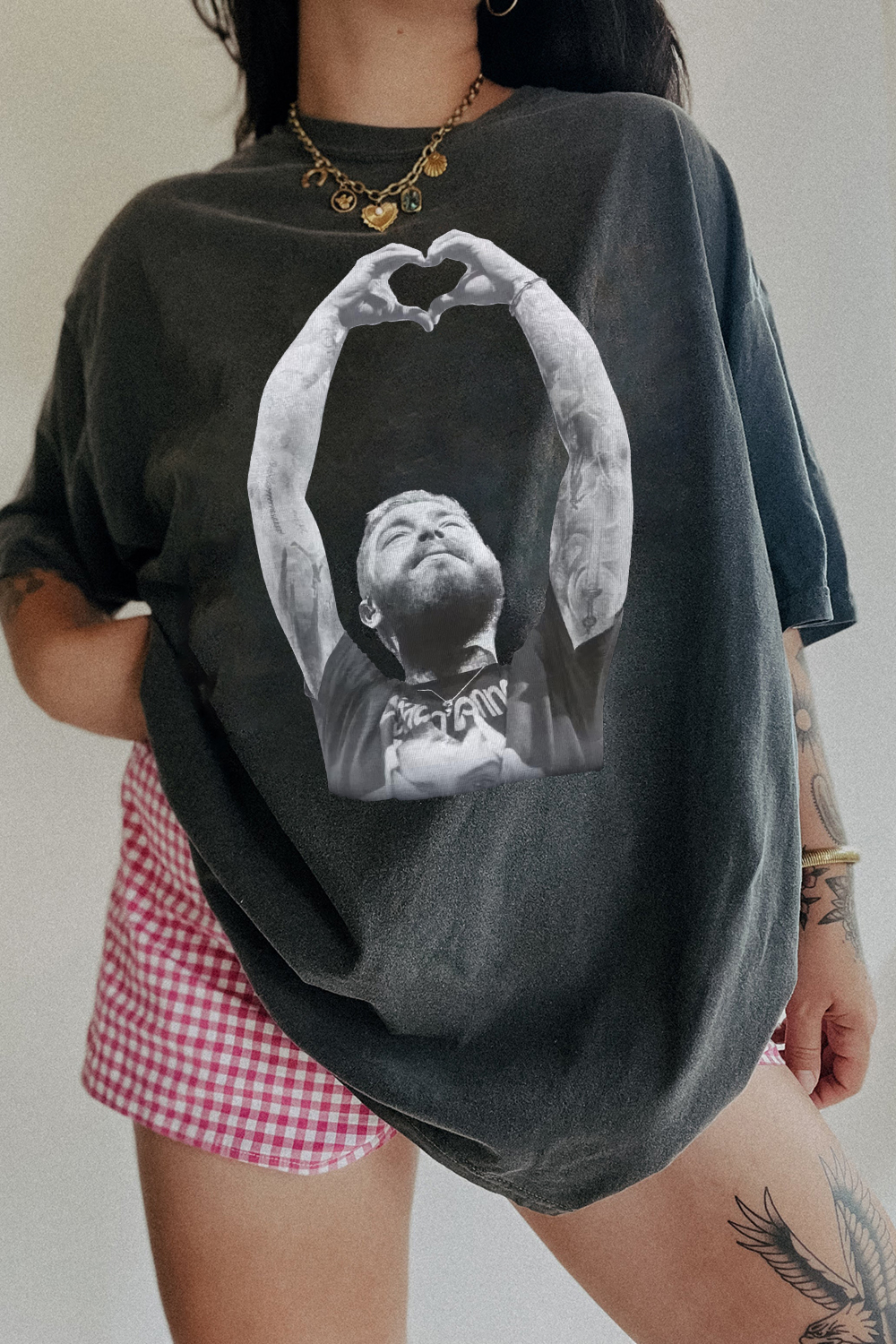 postmalone casual short-sleeved T-shirt