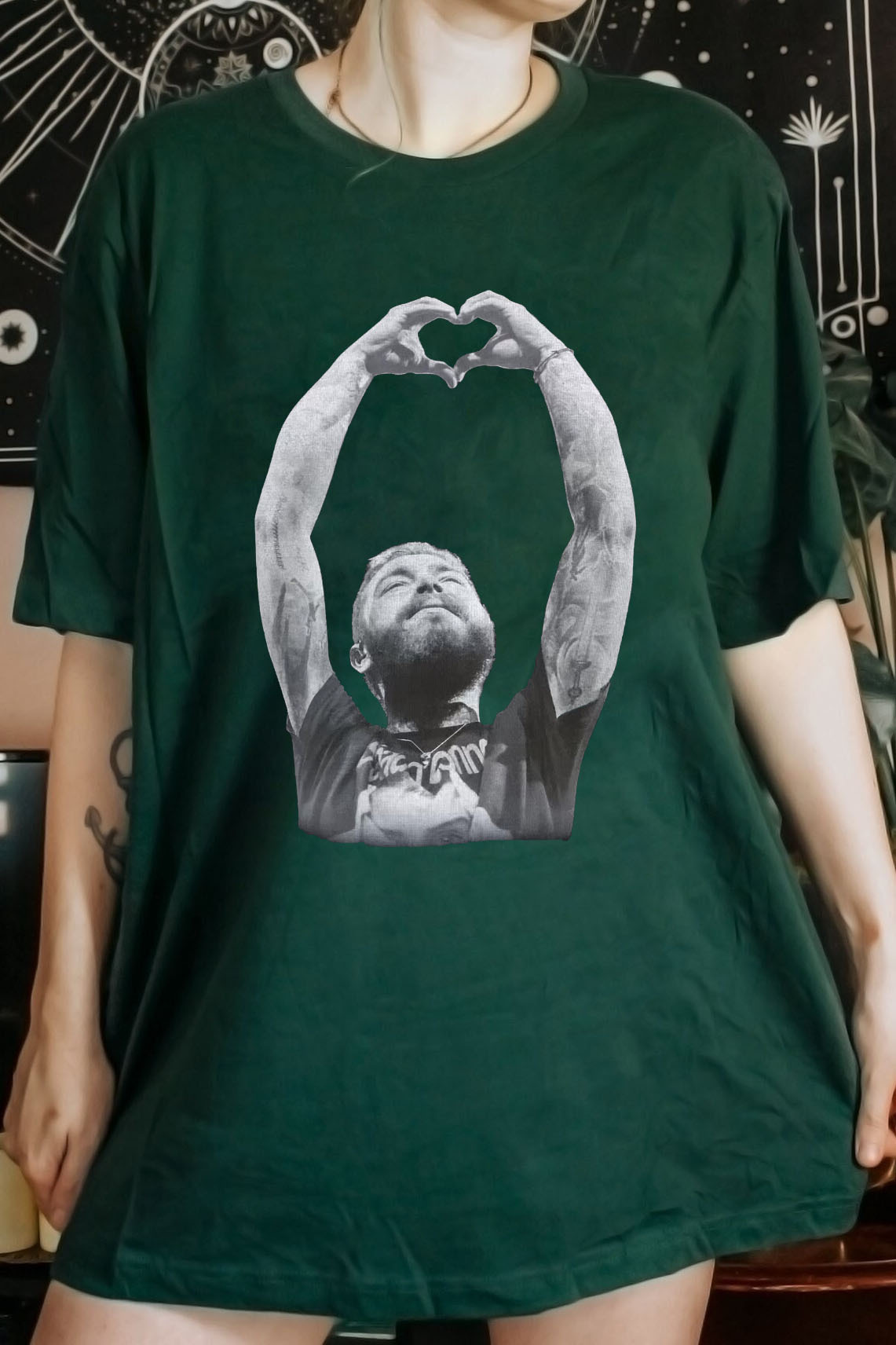 postmalone casual short-sleeved T-shirt