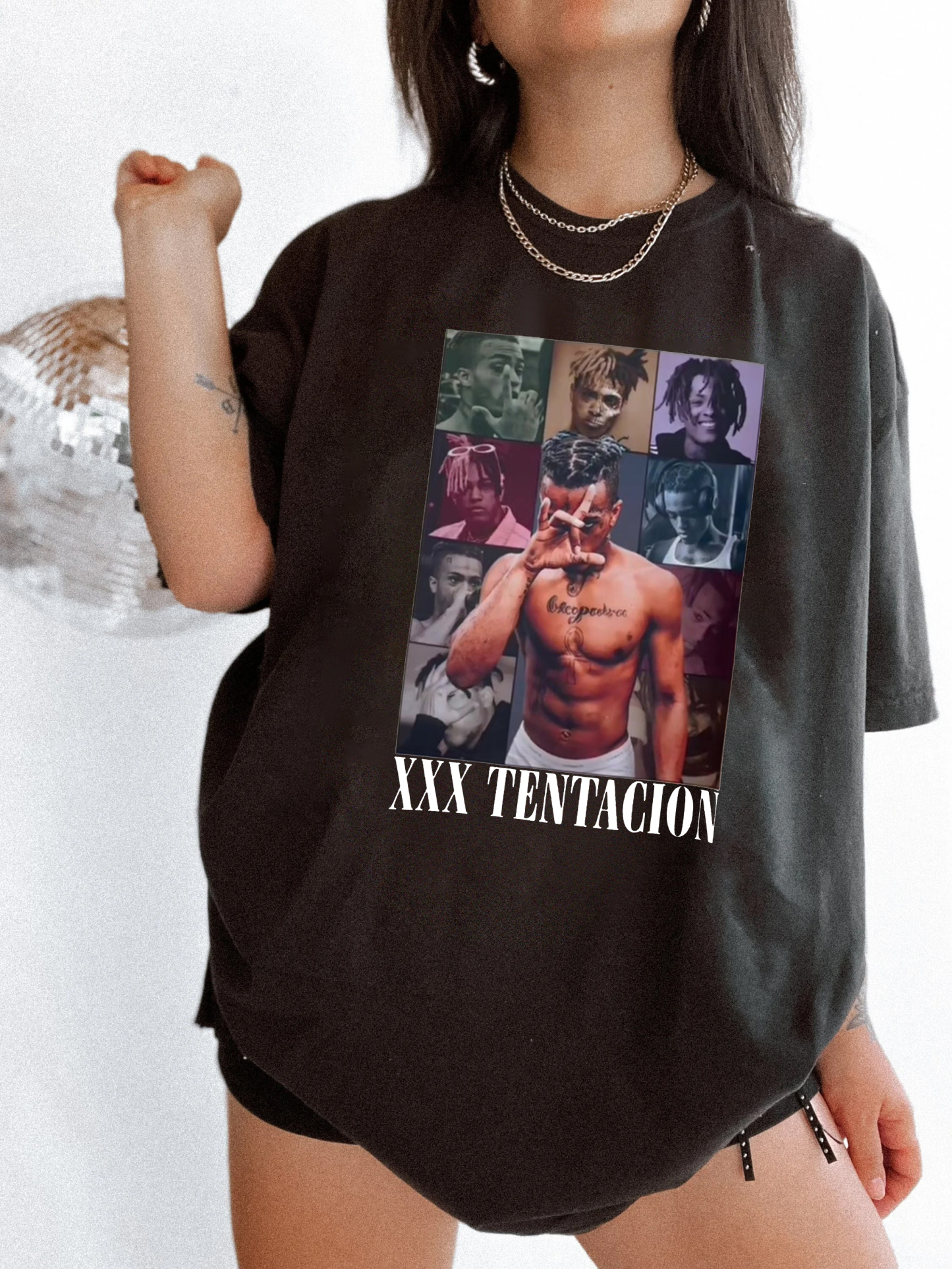 XXXTentacion Eras Inspired Vintage Rap A4 Tee For Women