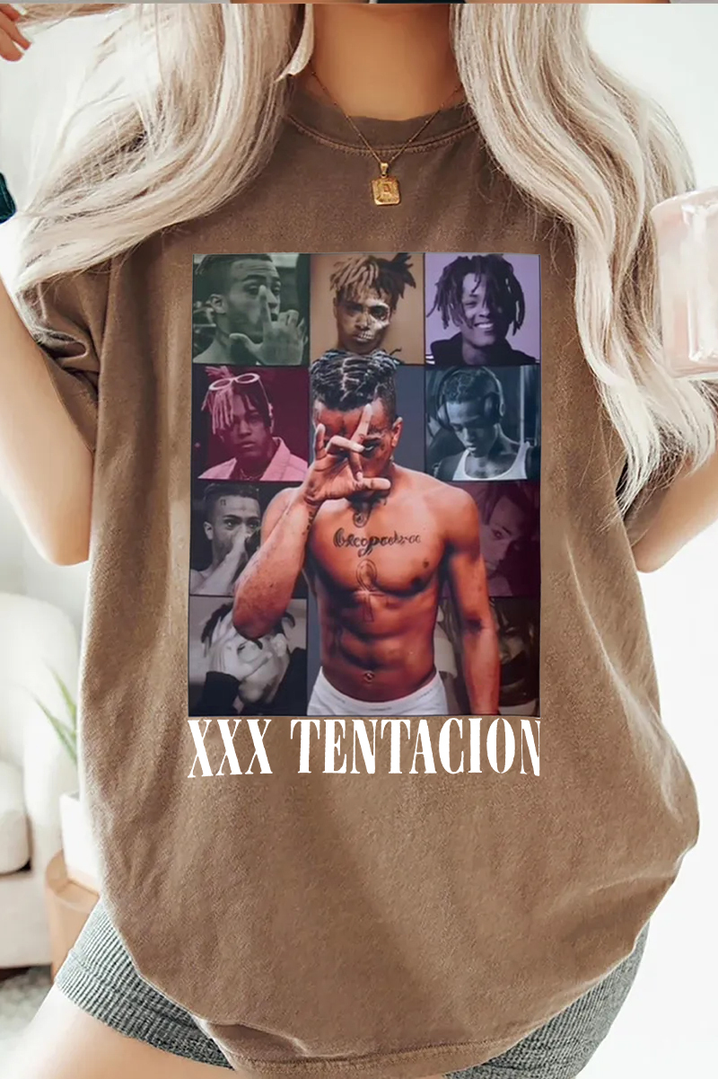 XXXTentacion Eras Inspired Vintage Rap A4 Tee For Women