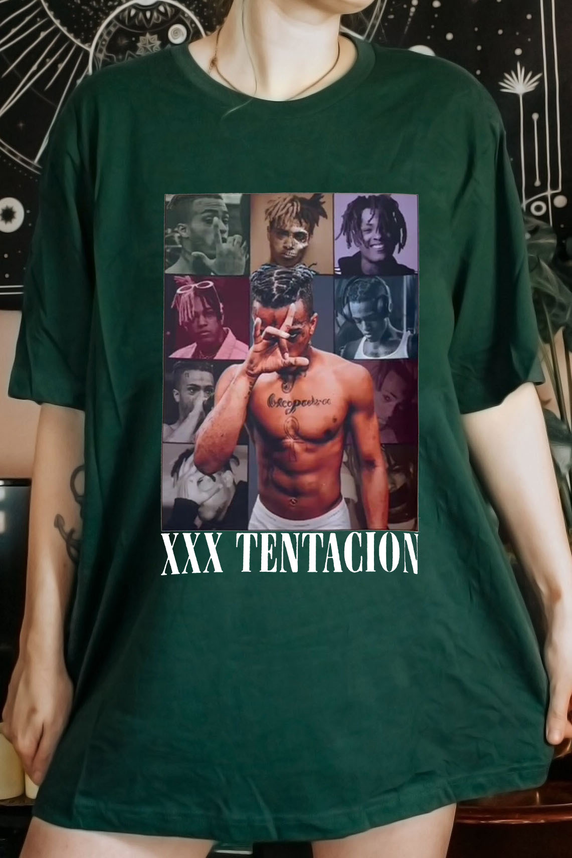 XXXTentacion Eras Inspired Vintage Rap A4 Tee For Women
