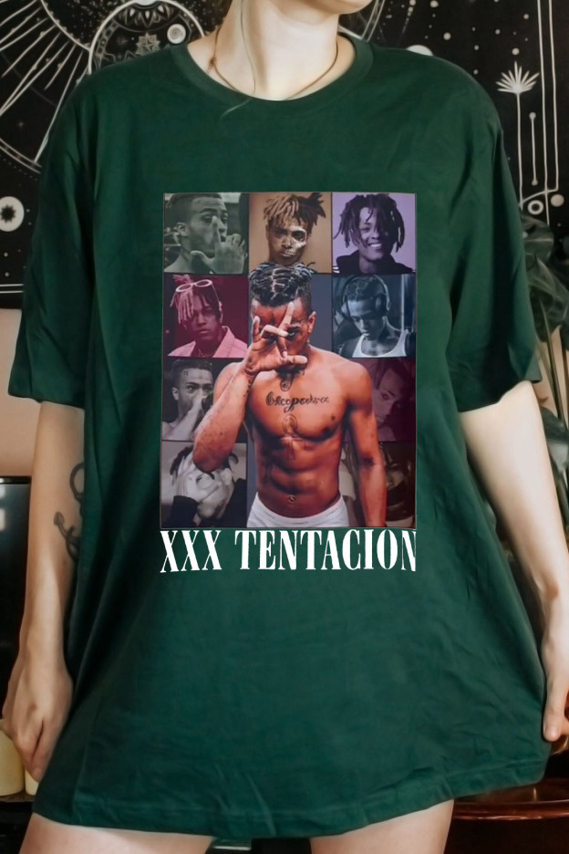XXXTentacion Eras Inspired Vintage Rap A4 Tee For Women