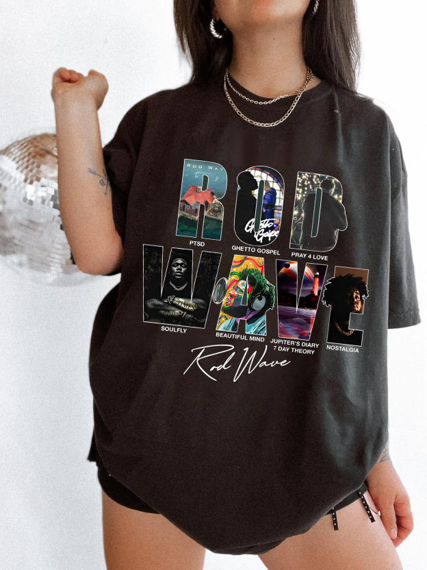 Rod Wave Words Full Album T-Shirt