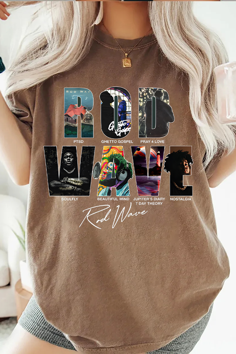 Rod Wave Words Full Album T-Shirt