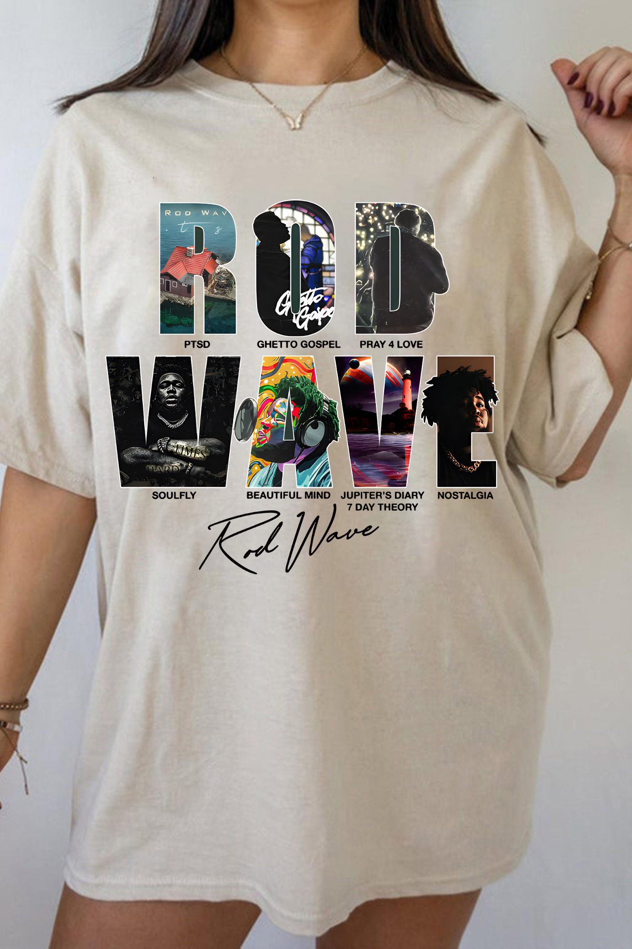 Rod Wave Words Full Album T-Shirt