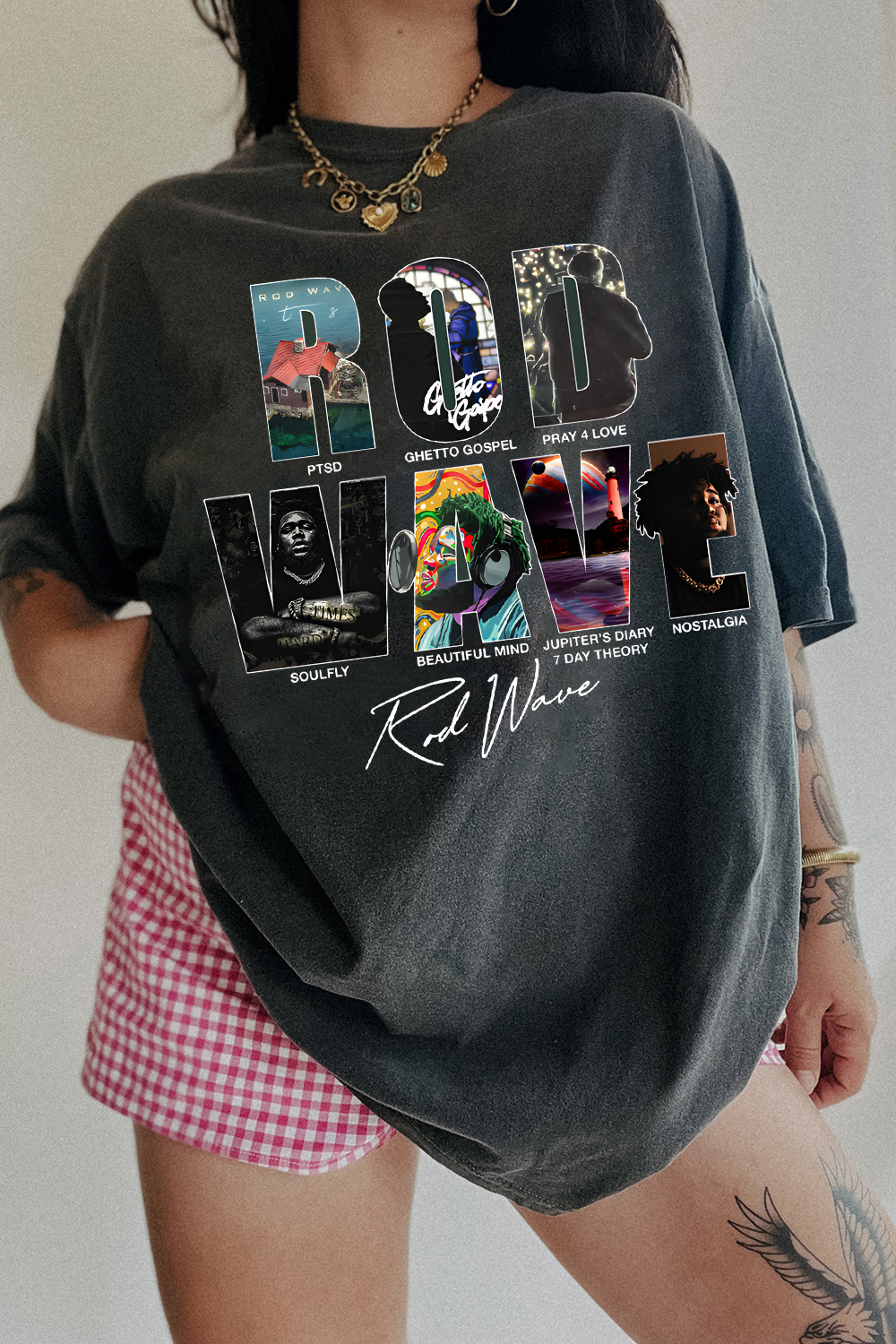 Rod Wave Words Full Album T-Shirt