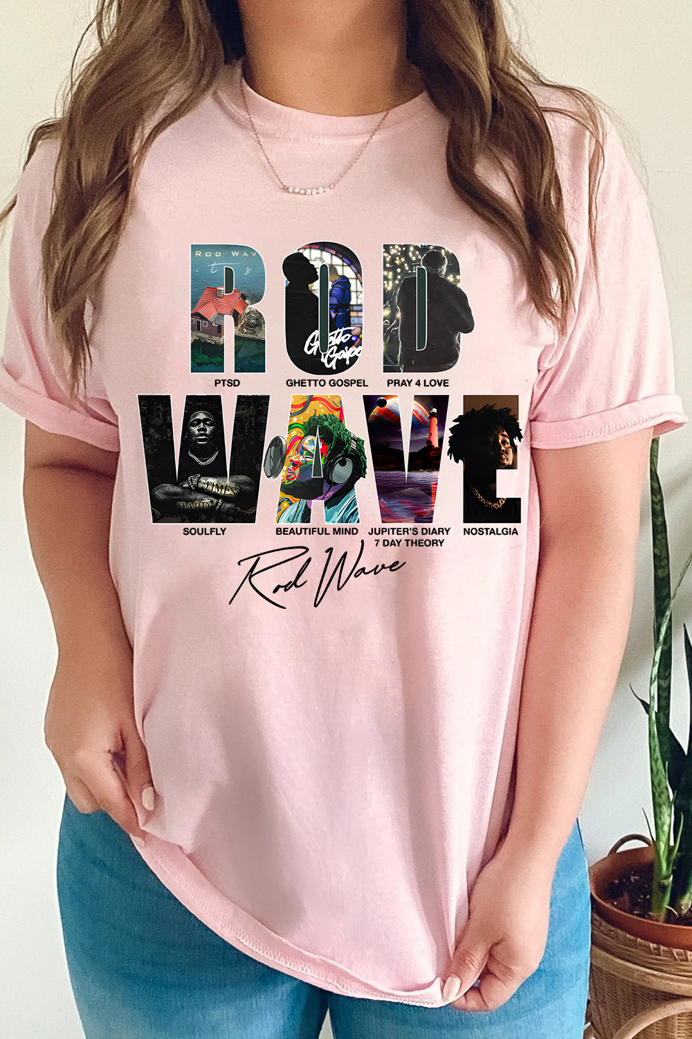Rod Wave Words Full Album T-Shirt