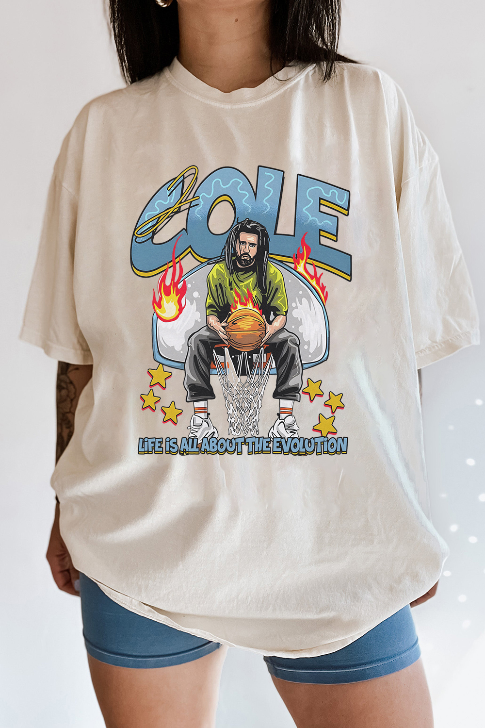 J Cole Life Is All About The Evolution T-Shirt