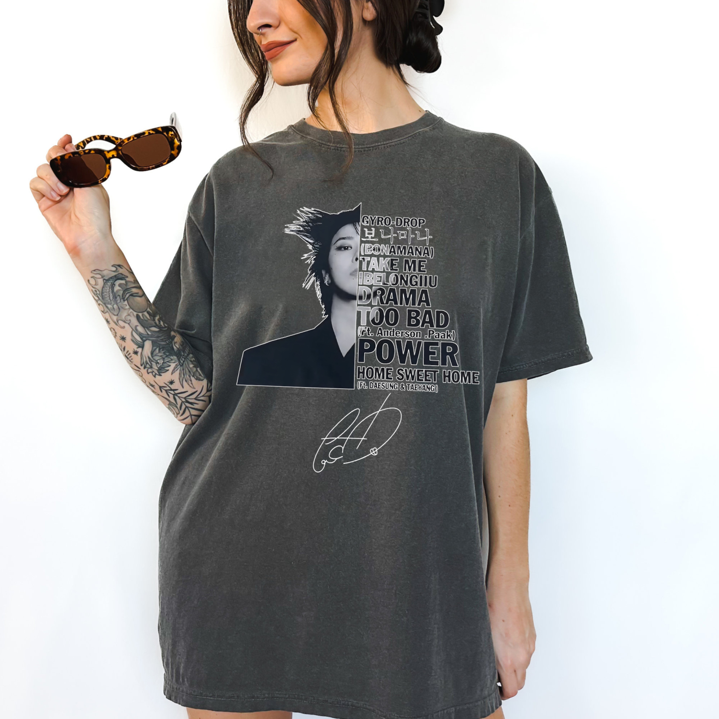 G-Dragon 3rd Album Tracklist Tee For Women