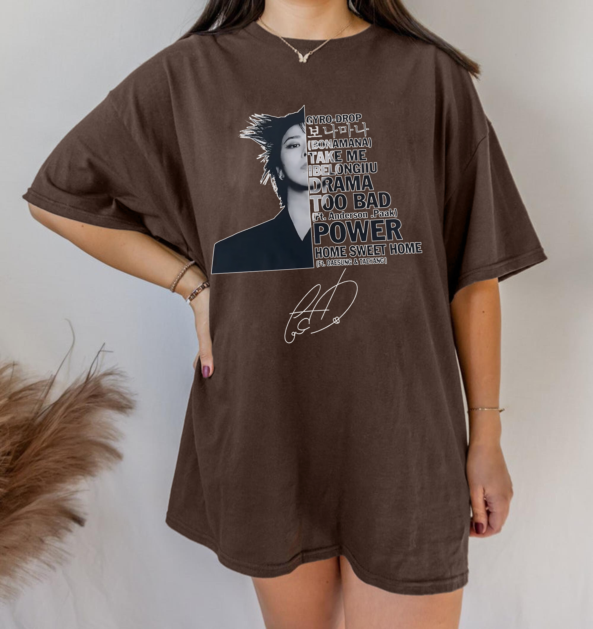 G-Dragon 3rd Album Tracklist Tee For Women