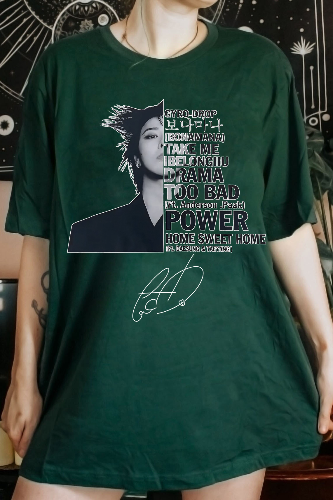 G-Dragon 3rd Album Tracklist Tee For Women