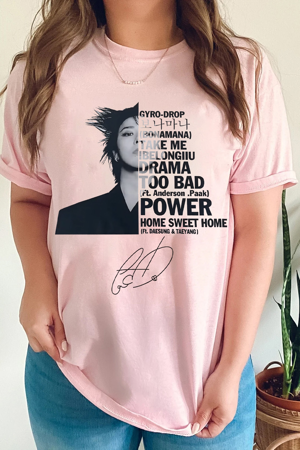 G-Dragon 3rd Album Tracklist Tee For Women