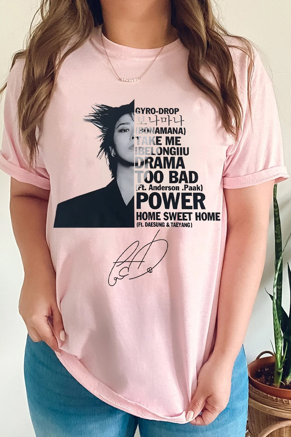 G-Dragon 3rd Album Tracklist Tee For Women