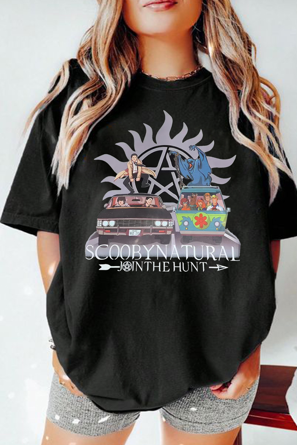 Scoobynatural print short-sleeved T-shirt