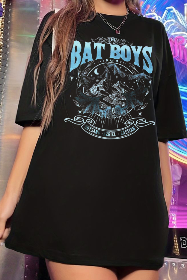 Bat Boys Ladies T-Shirt