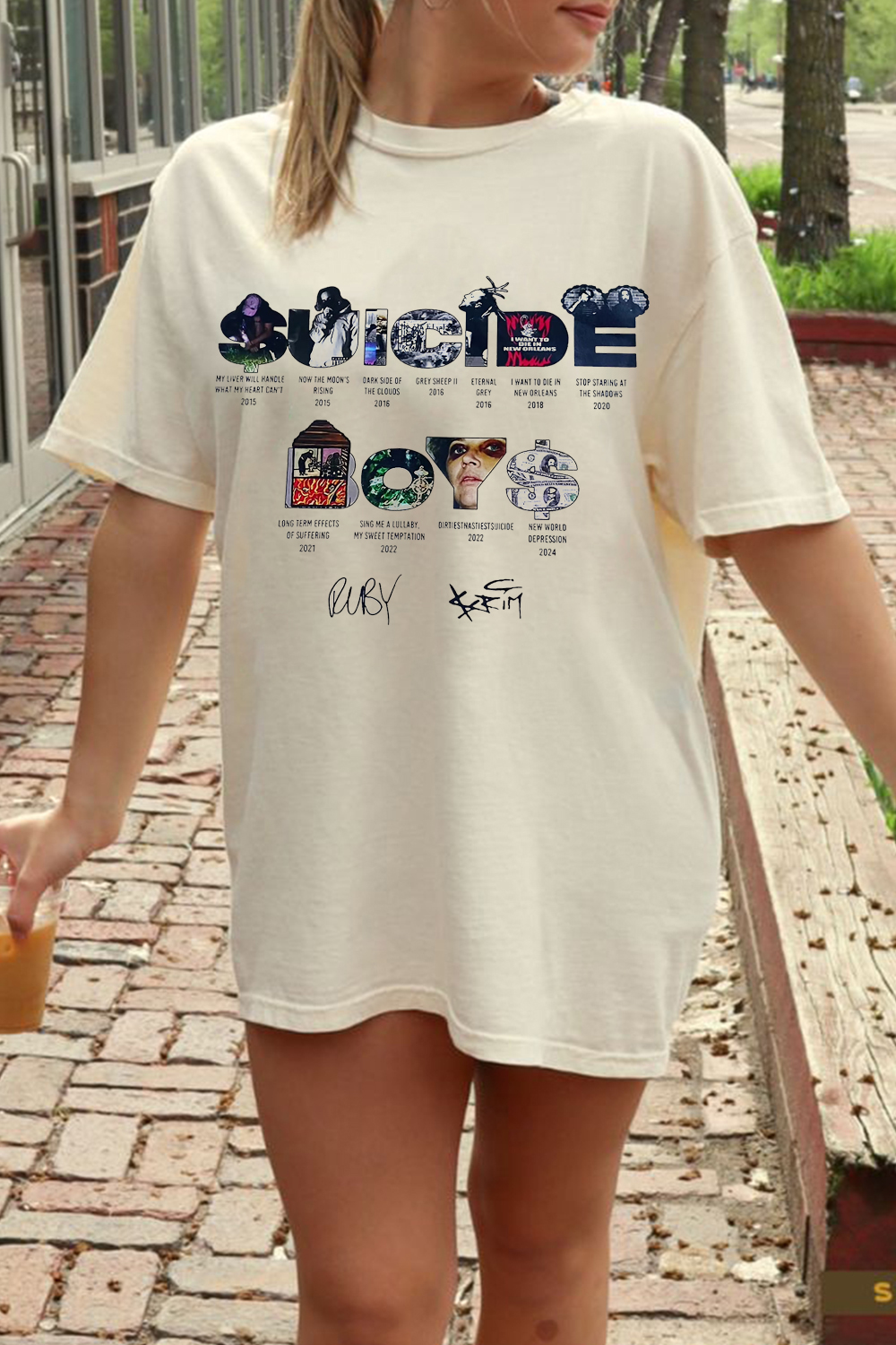 uicideboys personalized round neck T-shirt