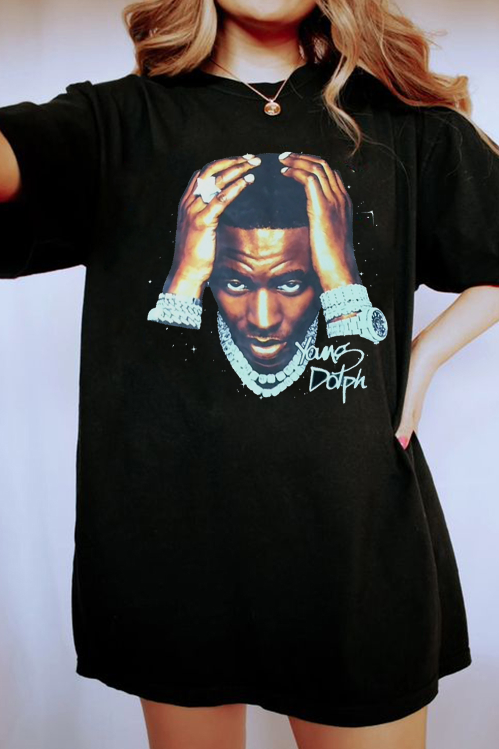 youngdolph women t-shirt