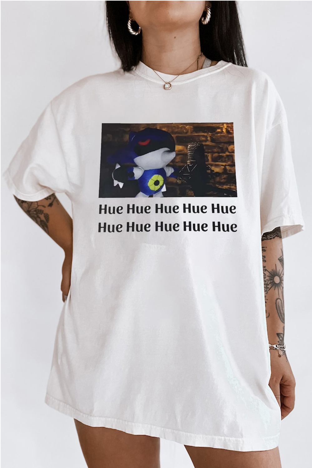 Hue hue hue hue hue hue hue short sleeve T-shirt