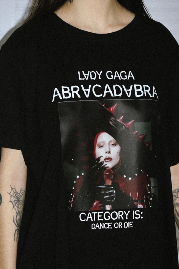 lady gaga abracadabra personalized t-shirt