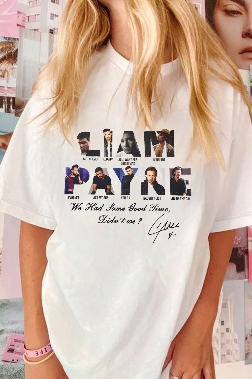 liampayne women Short Sleeve T-Shirt
